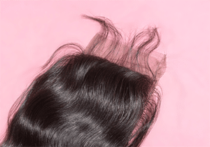Closure lace wig perruque